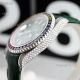 New Rolex Rainbow Submariner Green Dial Green Leather Strap High Copy Swiss Made (5)_th.jpg